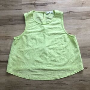 Mango Light Green Tank Top